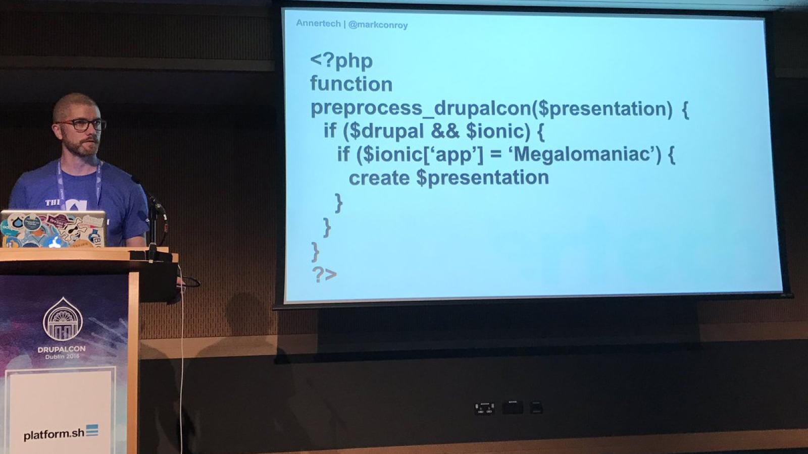 Mark Conroy | DrupalCon Dublin 2017