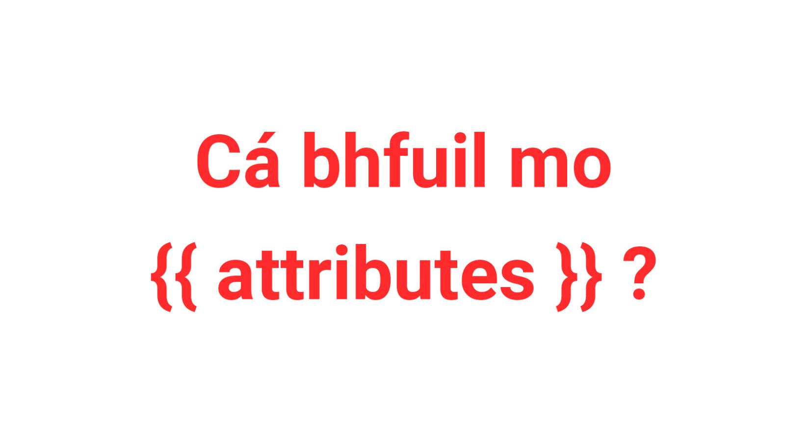 Drupal PatternLab Attributes Error