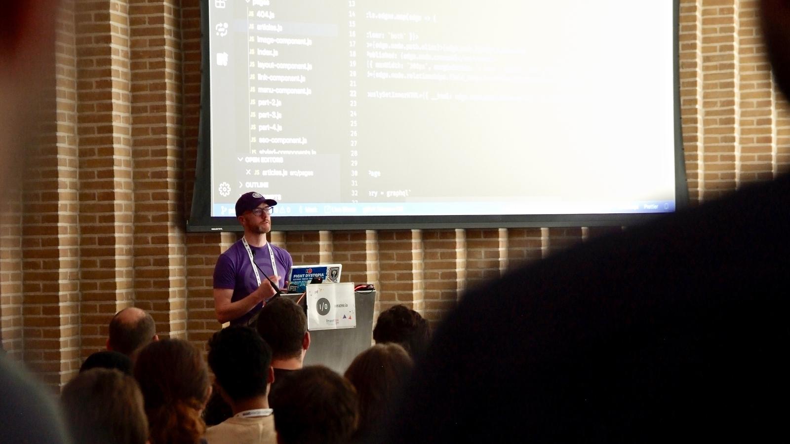Mark Conroy Speaking at DrupalCon Amsterdam 2019