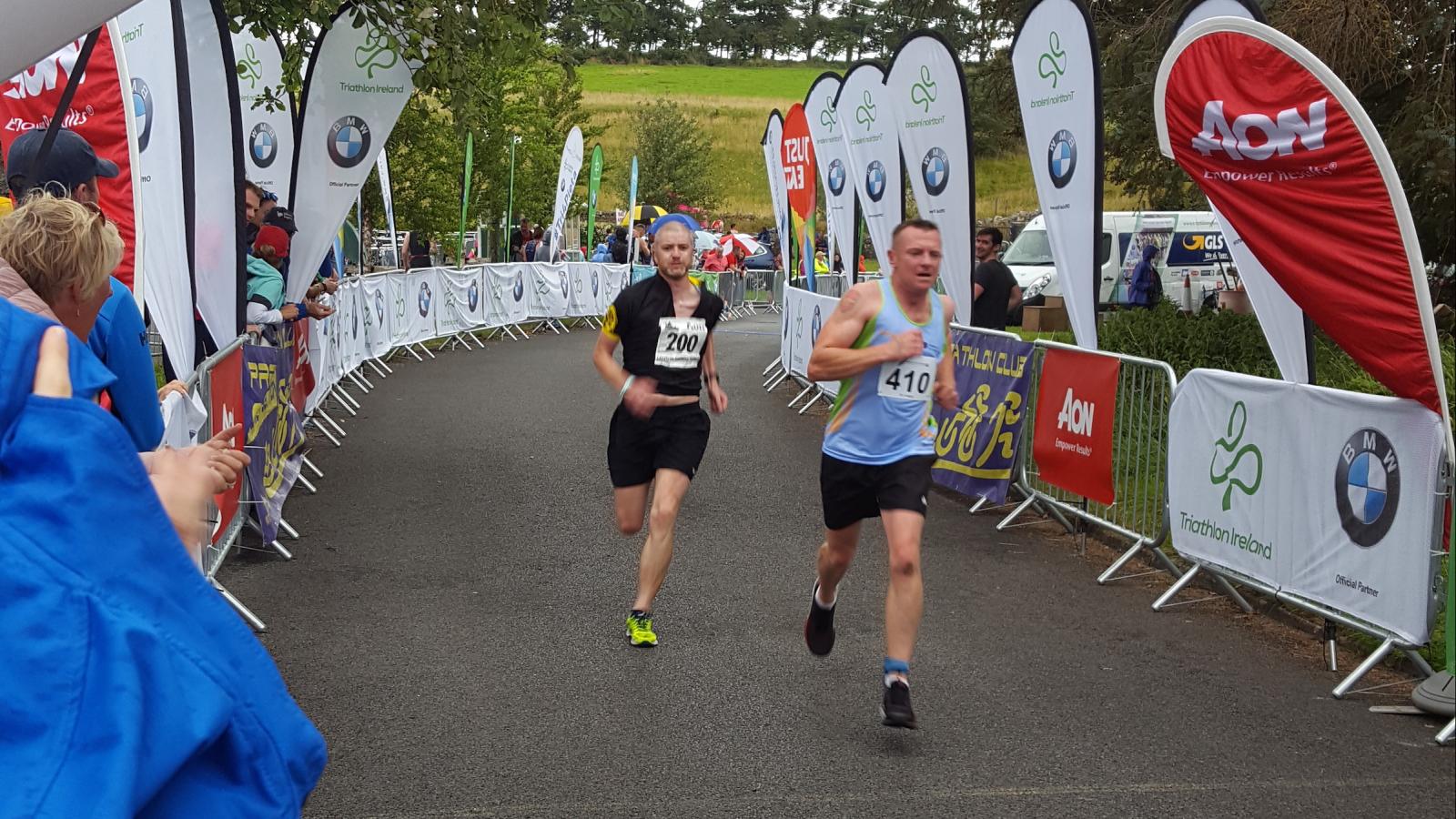 Mark Conroy Loughrea Triathlon 2019 - Finishing