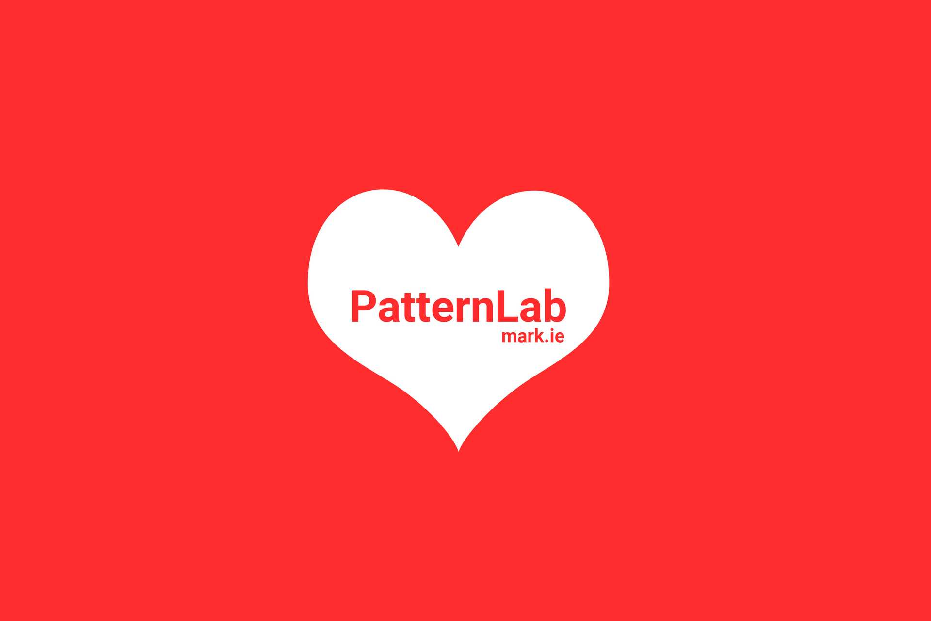 Mark.ie Loves Patternlab